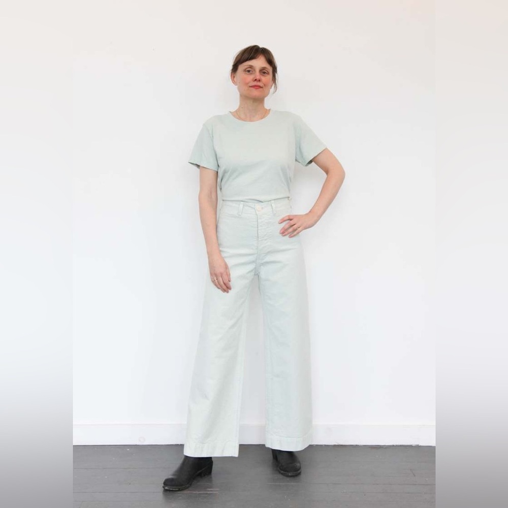 Jesse Kamm Sailor Pants Lichen 6 NWT